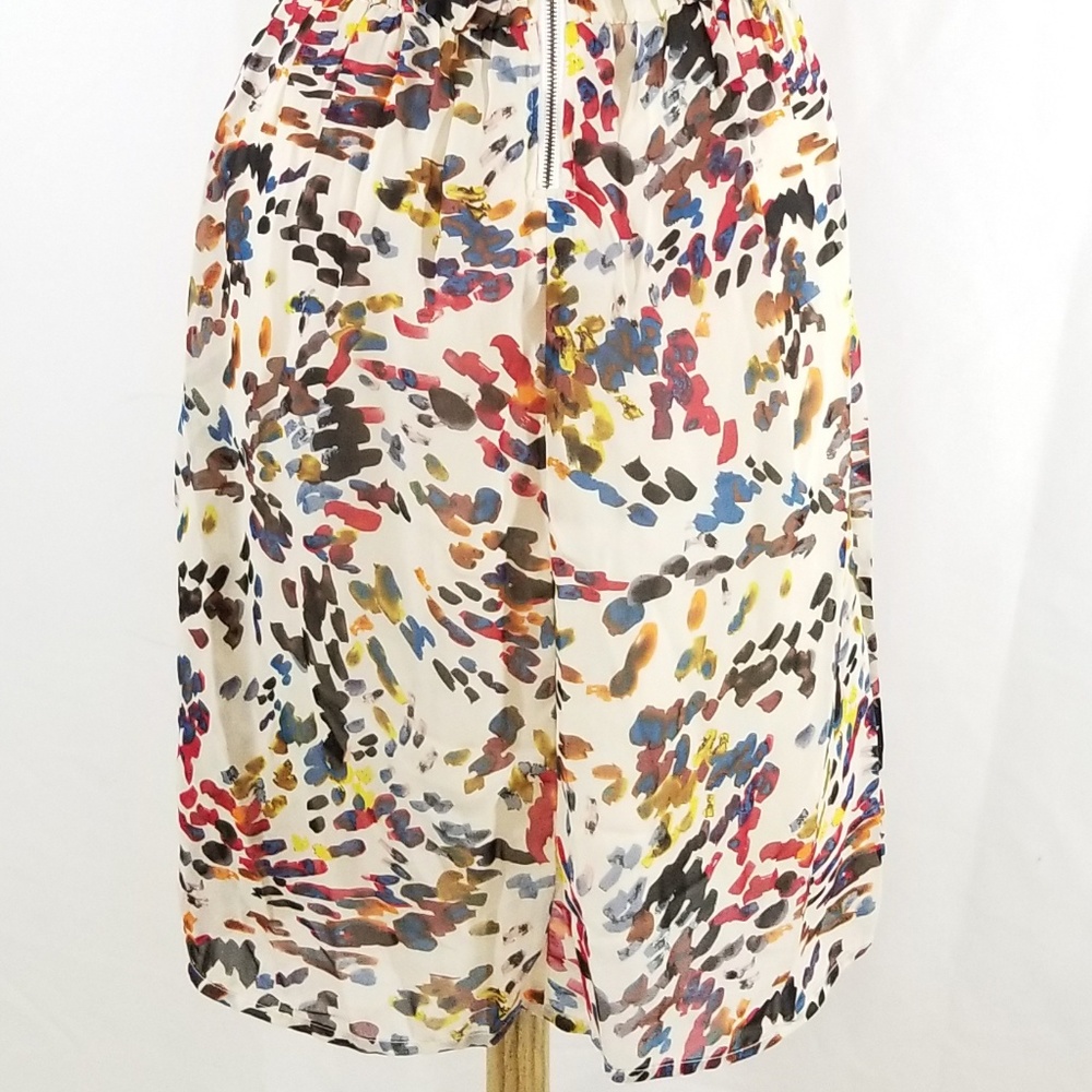 Graphics Mini Dress (S) Fully Lined Stretchy Flowy - Picture 8 of 8